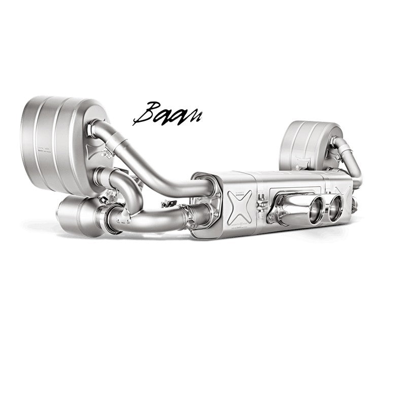 porsche 991 gt3 akrapovic evolution exhaust uitlaat 2