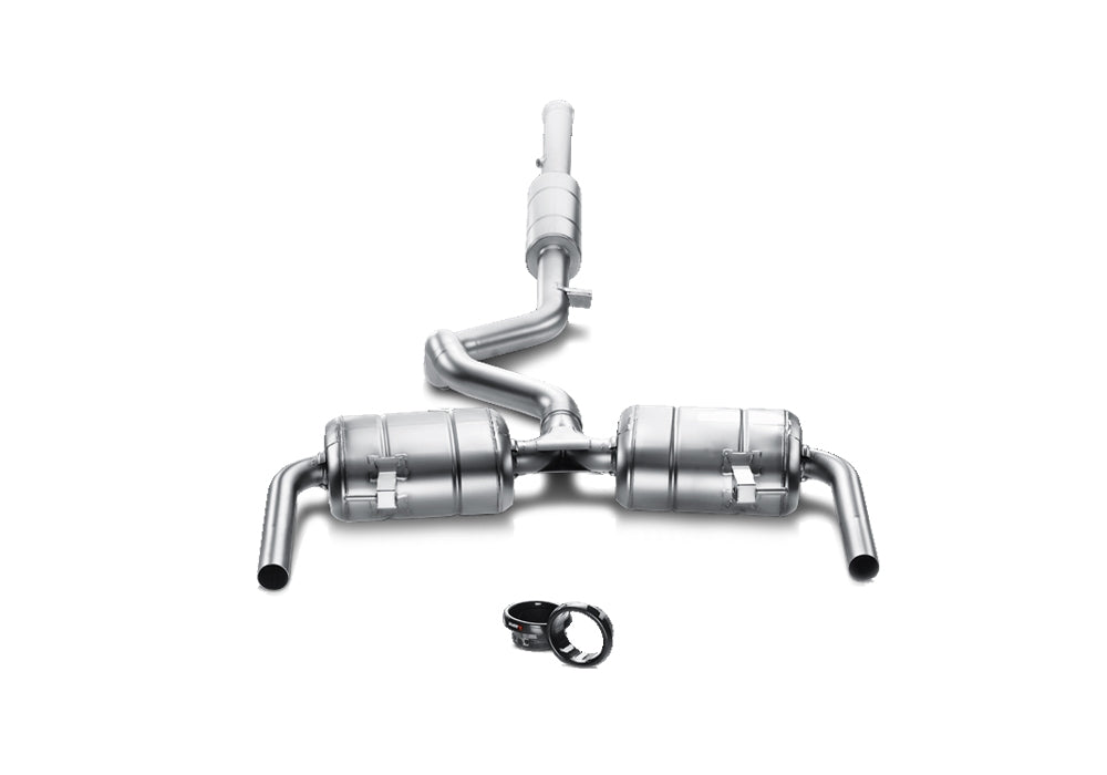 renault clio iii rs 200 akrapovic evolution line exhaust 1
