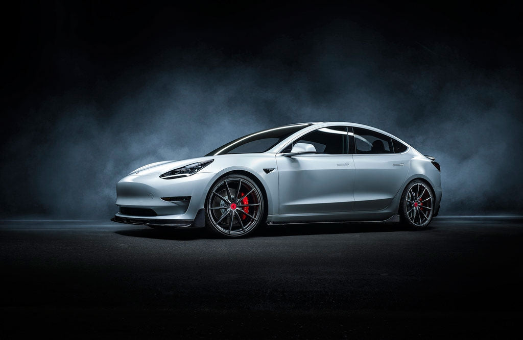 tesla model 3 frontspoiler vorsteiner volta 3 1