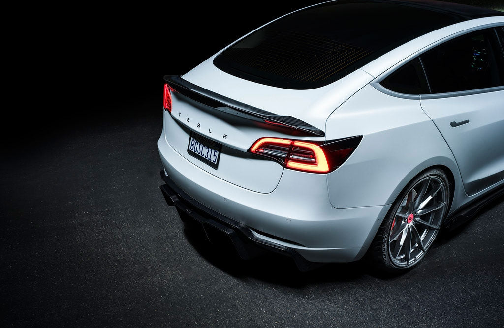 tesla model 3 rear spoiler vorsteiner volta 2