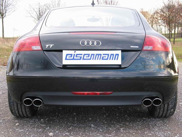 Eisenmann 4 x 90 x 70mm Performance Exhaust // Audi TT 8J 2.0 TFSI