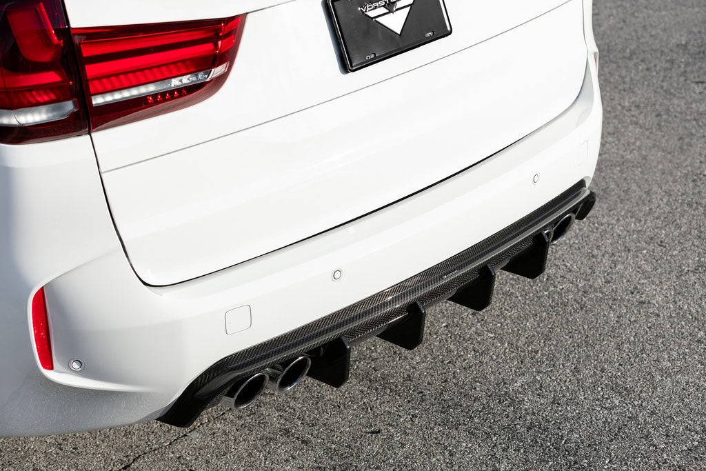 vorsteiner bmw x5m f85 diffuser carbon