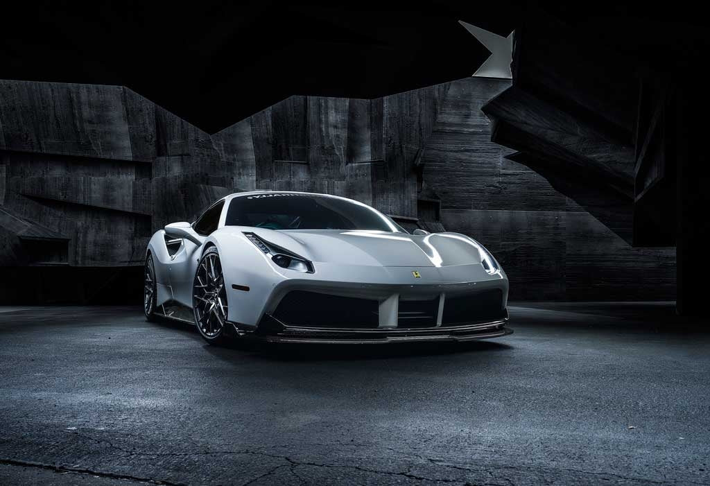 vorsteiner ferrari 488 front spoiler