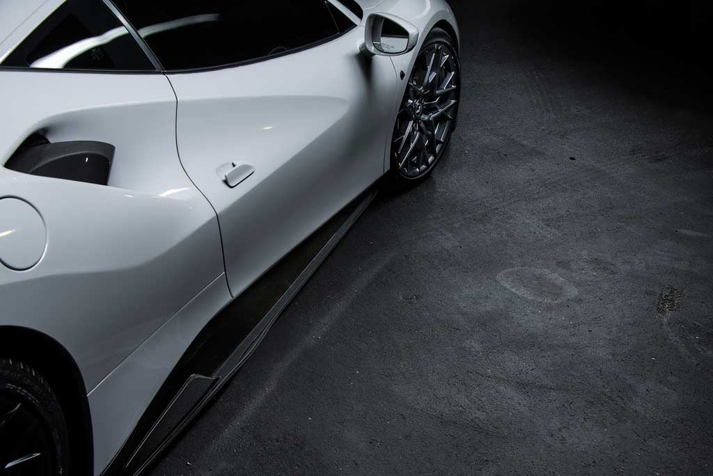 vorsteiner ferrari 488 side skirt