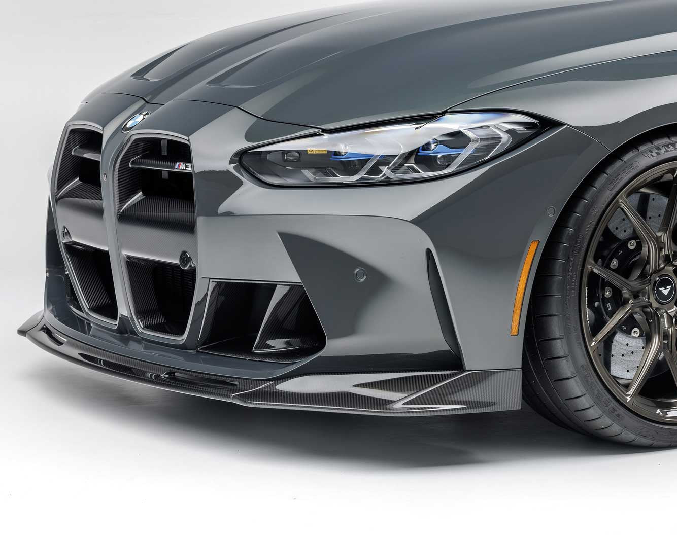vorsteiner bmw g80 m3 vrs frontspoiler carbon