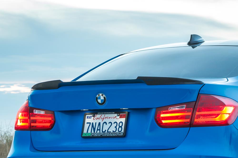 vorsteiner evo carbon fiber aero deck lid spoiler for bmw f80 m3 f80 m3 1 3