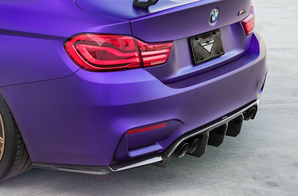 vorsteiner gts v carbon fiber aero rear diffuser for bmw f80 m3 f82 m4 3