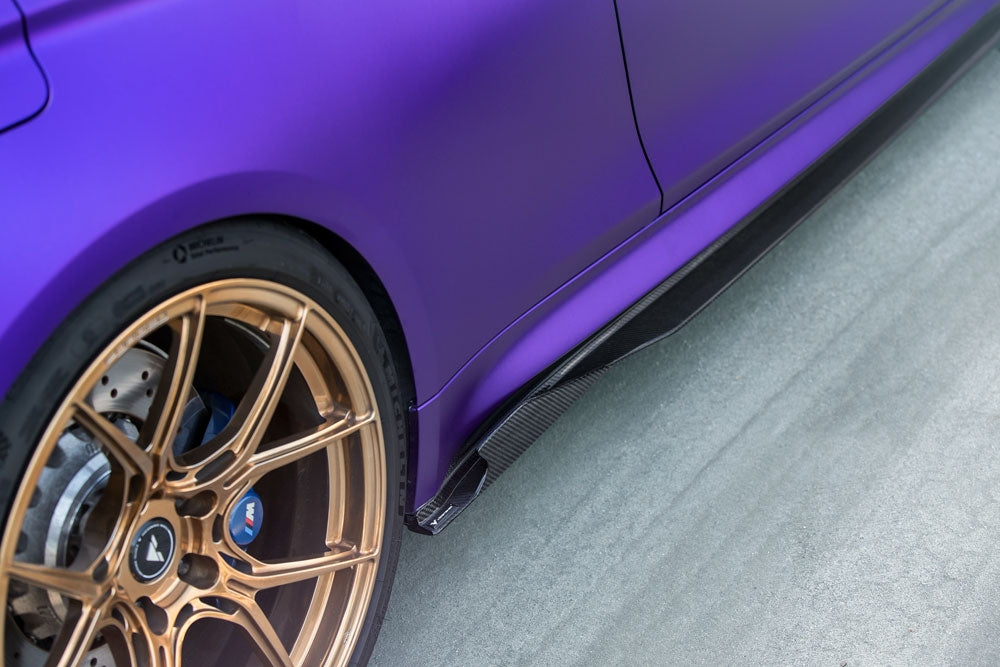 vorsteiner gts v carbon fiber aero side blades for bmw f80 m3 f82 m4 3