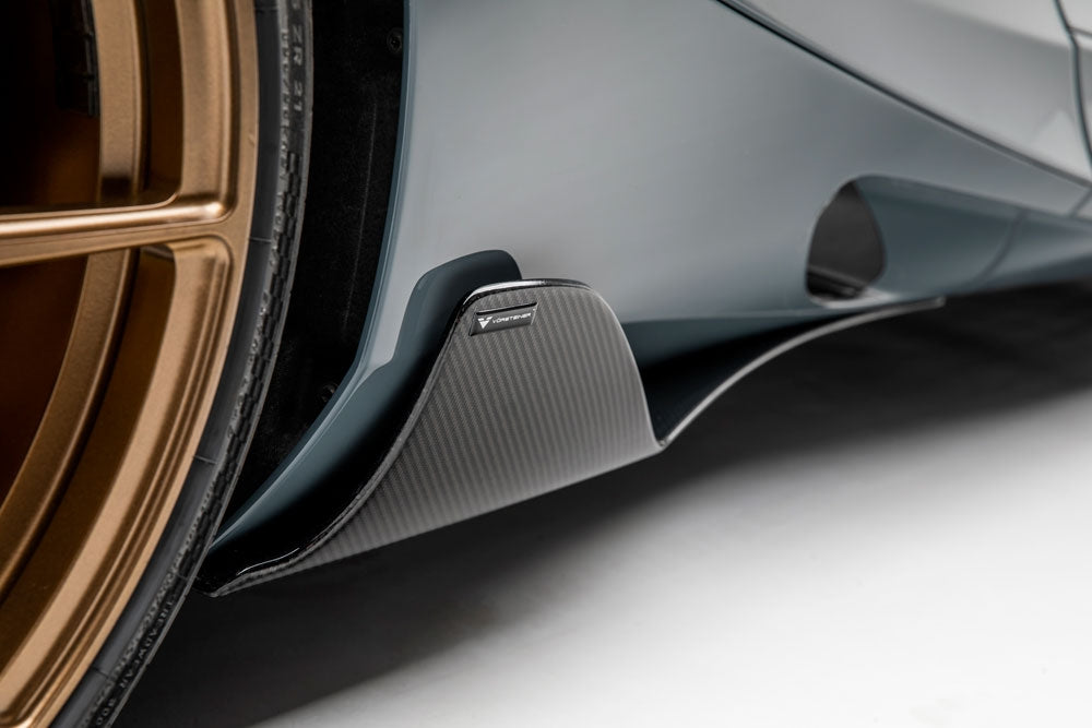 vorsteiner mclaren 720s silverstone edition carbon aero side blades 2