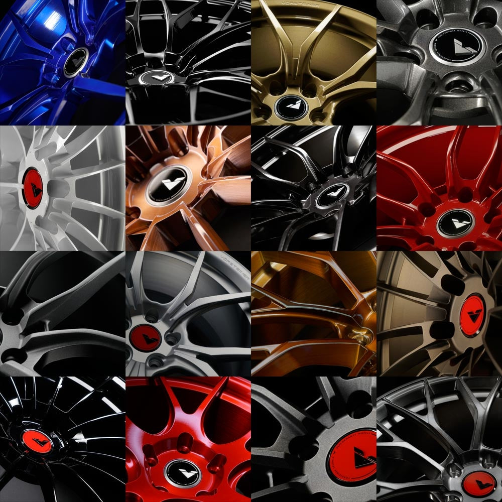 vorsteiner nero forged wheel finishes 7 1 1 1 1