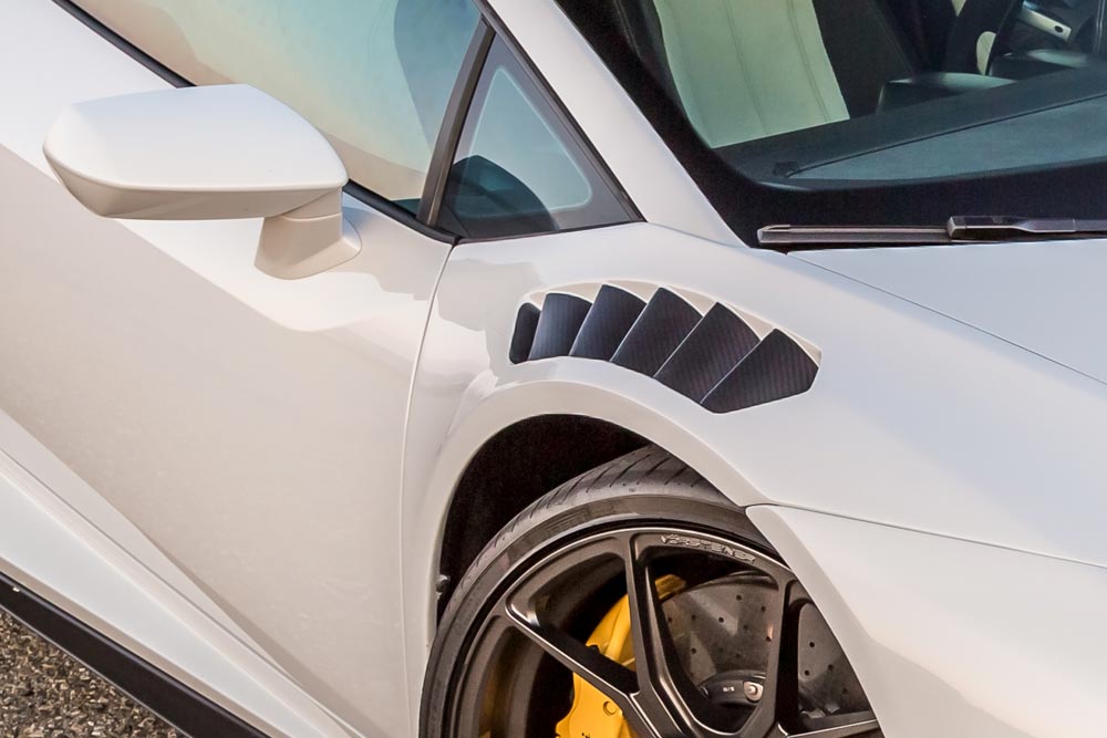 vorsteiner novara edizione aero front vented fenders for lamborghini huracan 5 2