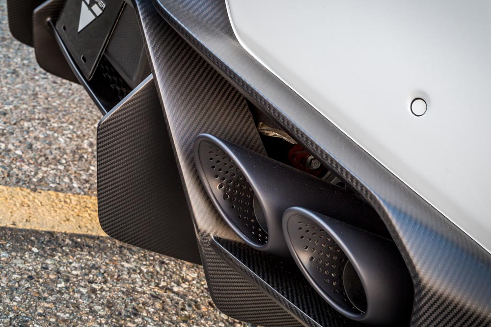 vorsteiner novara edizione rear bumper diffuser for lamborghini huracan 5 3