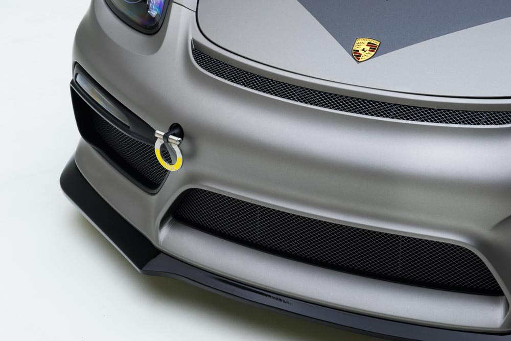 vorsteiner v cs aero front splitter for porsche 981 cayman gt4 5 4