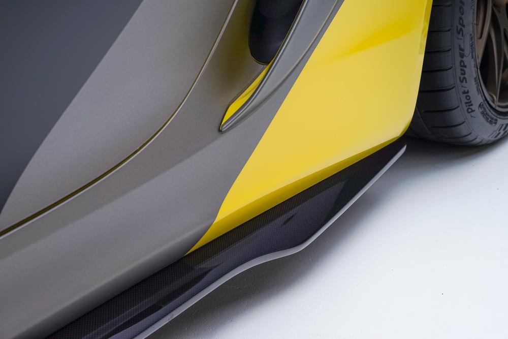 vorsteiner v cs aero side skirts for porsche 981 cayman gt4 4 5