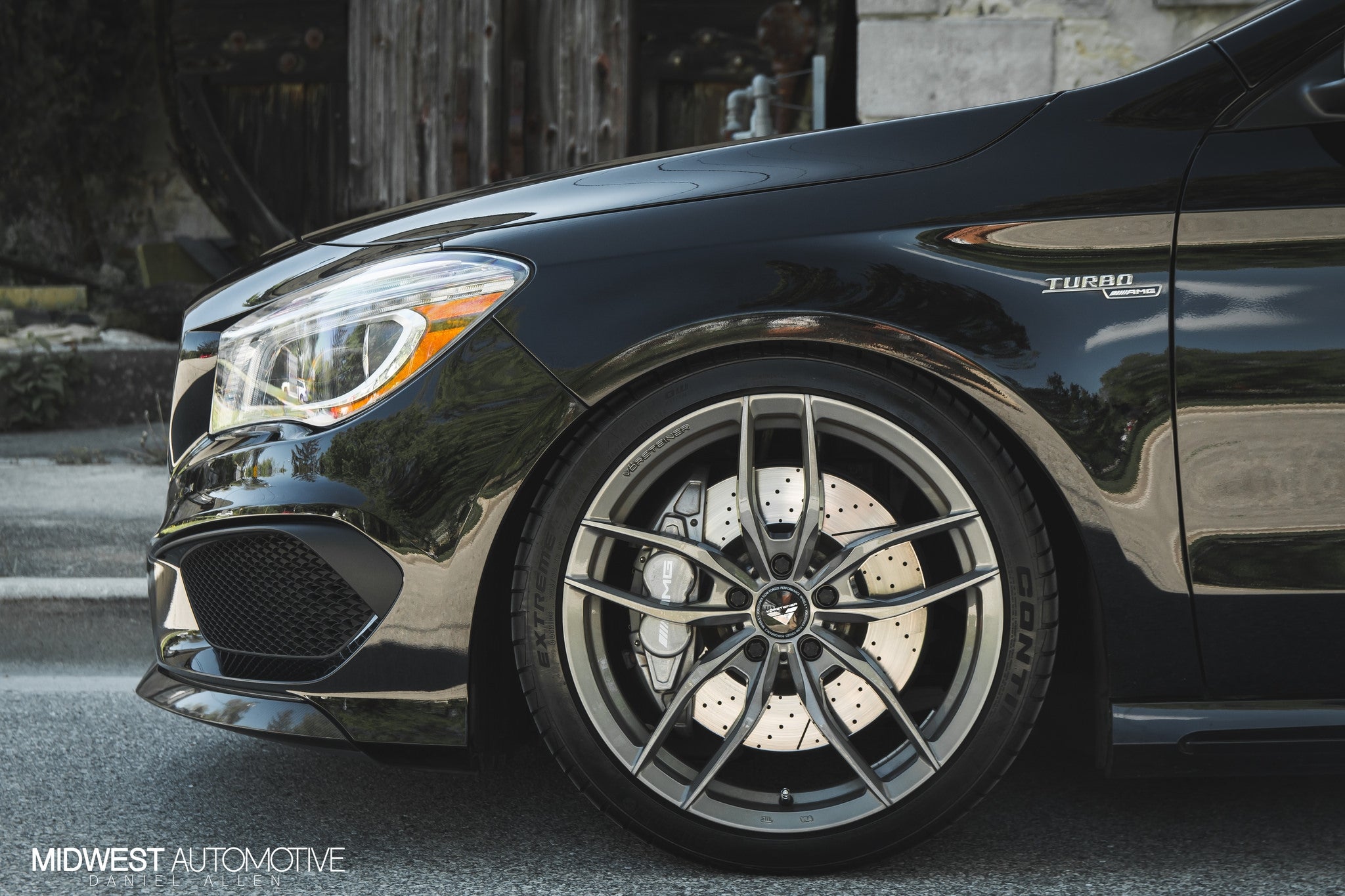 vorsteiner v ff 105 flow forged wheels mercedes cla45 amg 2