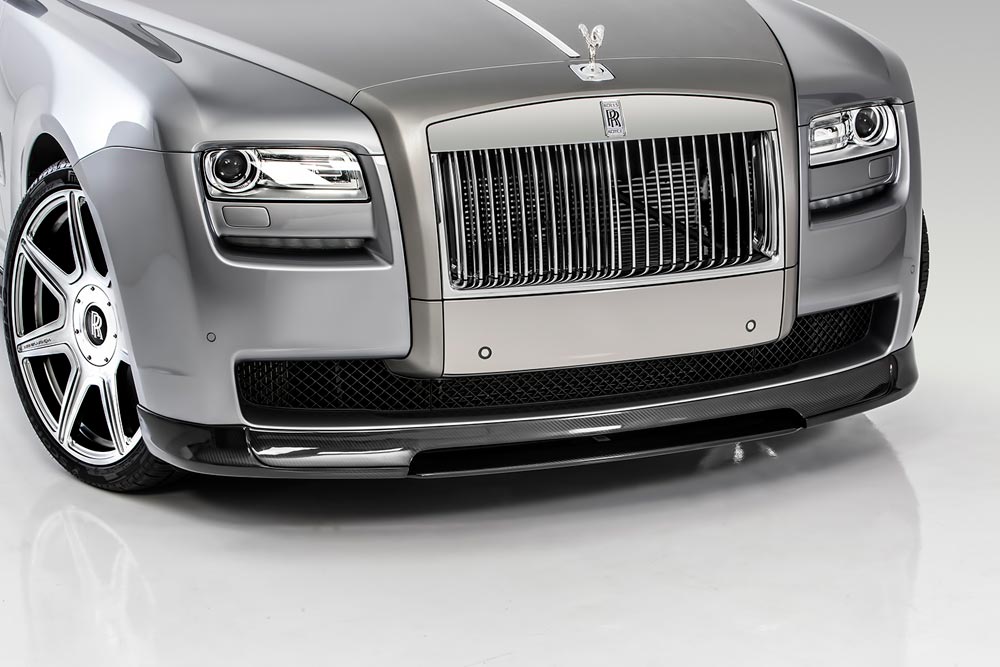 vorsteiner v gr aero front splitter for rolls royce ghost 4 4