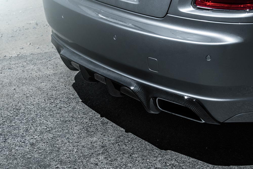 vorsteiner v gr aero rear diffuser for rolls royce ghost 4 4