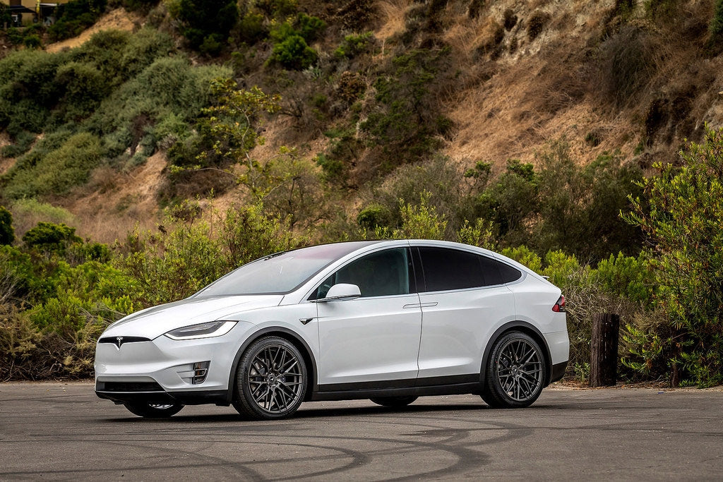 vorsteiner vff107 white tesla model x 22 inch