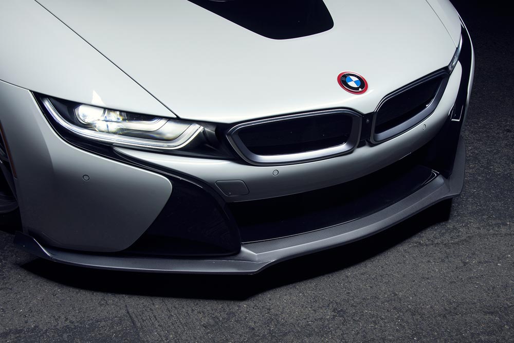 vorsteiner vr e aero front add on spoiler for bmw i8 3 3