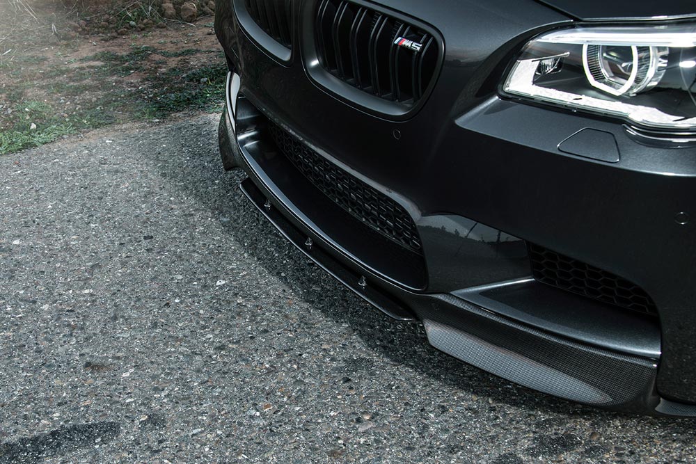 vorsteiner vrs aero front add on spoiler for bmw f10 m5 1 3