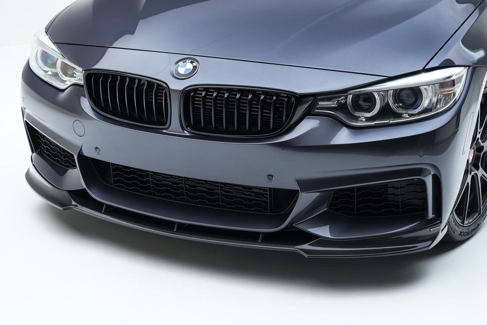 vorsteiner vrs aero front add on spoiler for bmw f32 4 series m sport 2 1 4