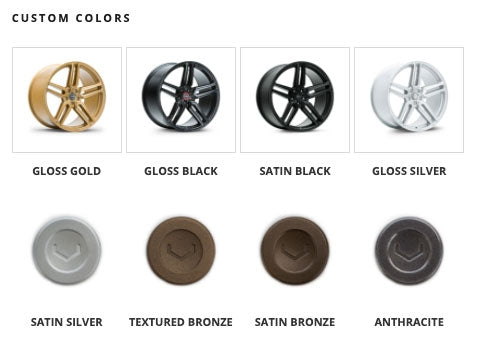 vossen hf1 custom finishes