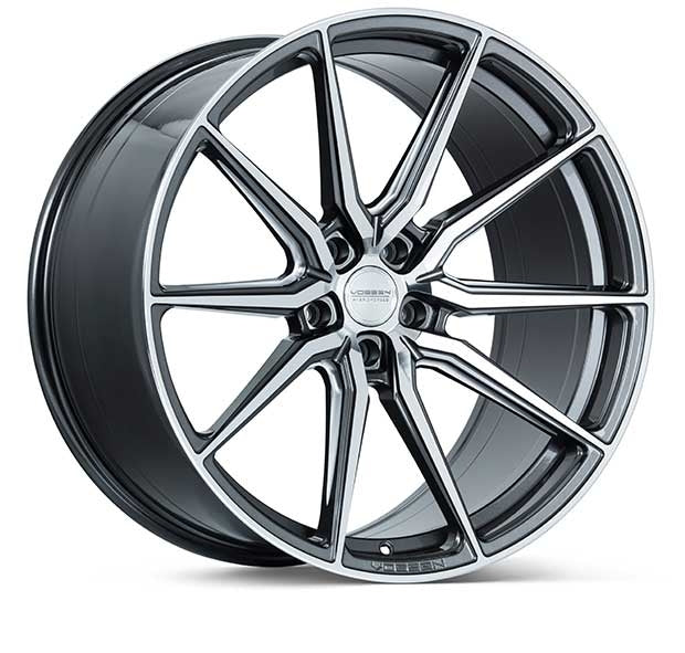 vossen hf3 gloss graphite polsihed