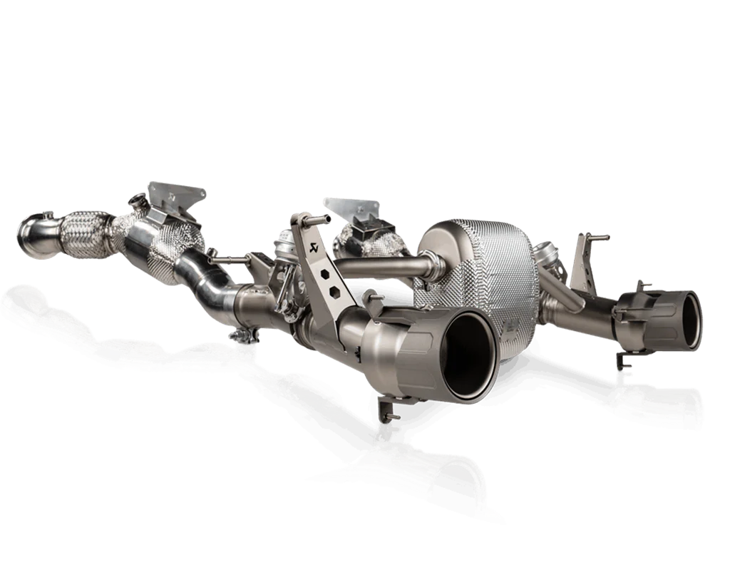 Akrapovič's creations: Exhaust for Ferrari F8 Tributo/Spider and Ferrari 296 GTB