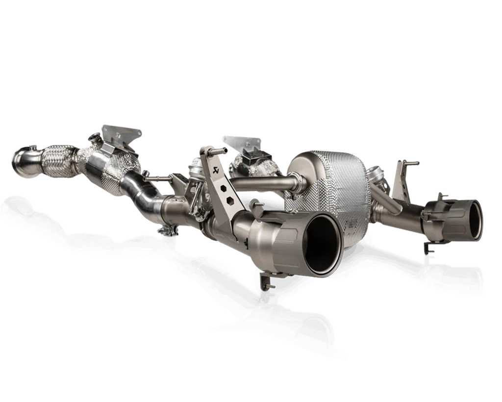 Akrapovič's creations: Exhaust for Ferrari F8 Tributo/Spider and Ferrari 296 GTB