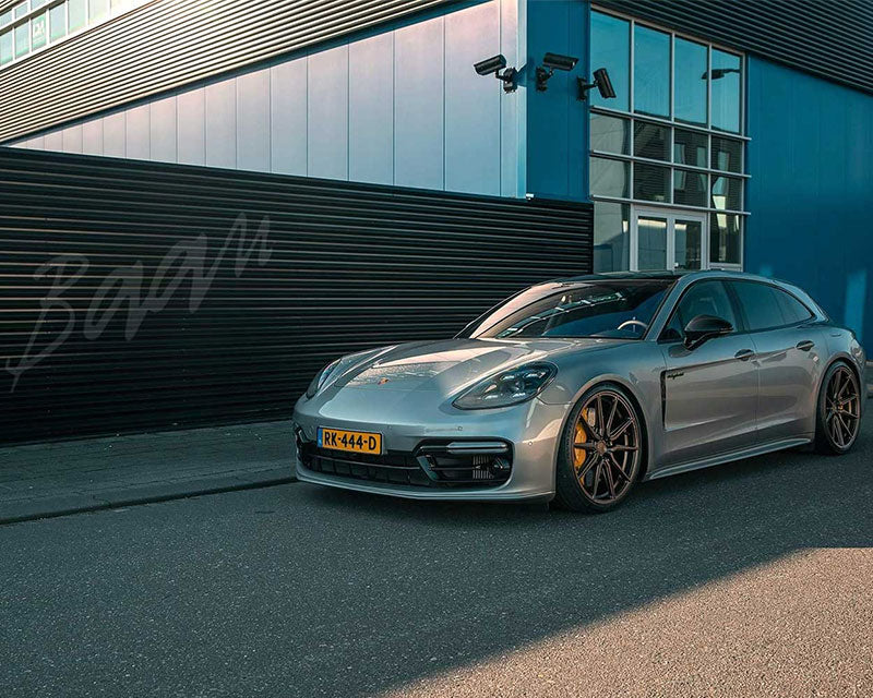 Porsche 971 Panamera ST with 22-inch Vossen HF3 in satin bronze