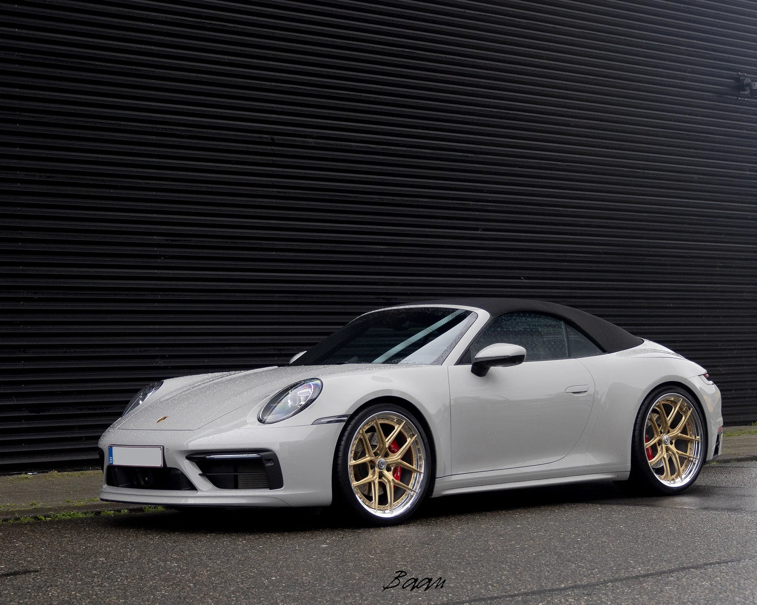 Porsche 992 Cabriolet, HRE S101SC Wheels in 21/22 Inch