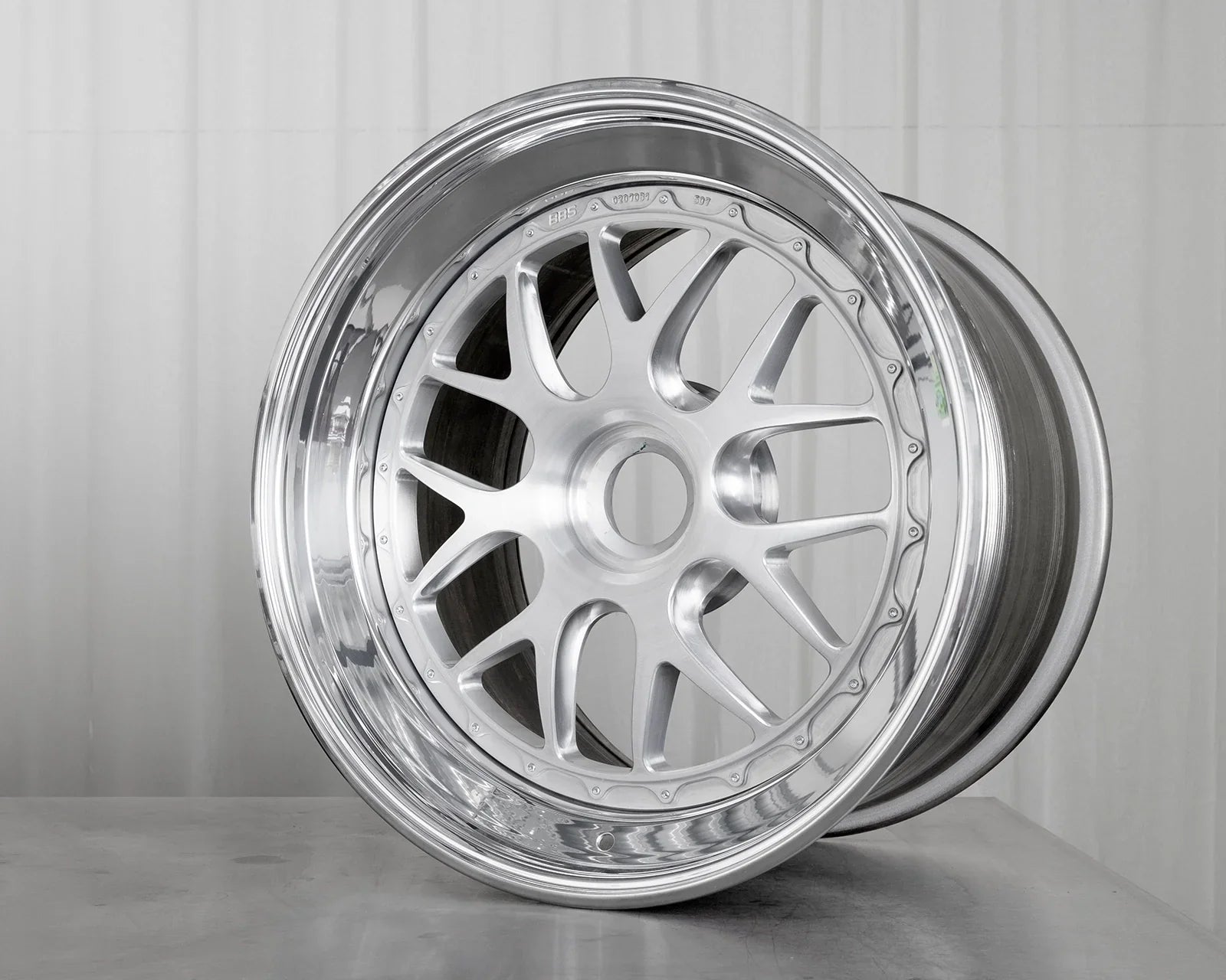 BBS E07 Wheels with Brushed Clear Centers