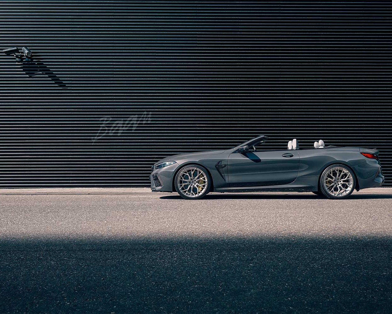 BMW M8 with Brixton Forged wheels in 21 inch