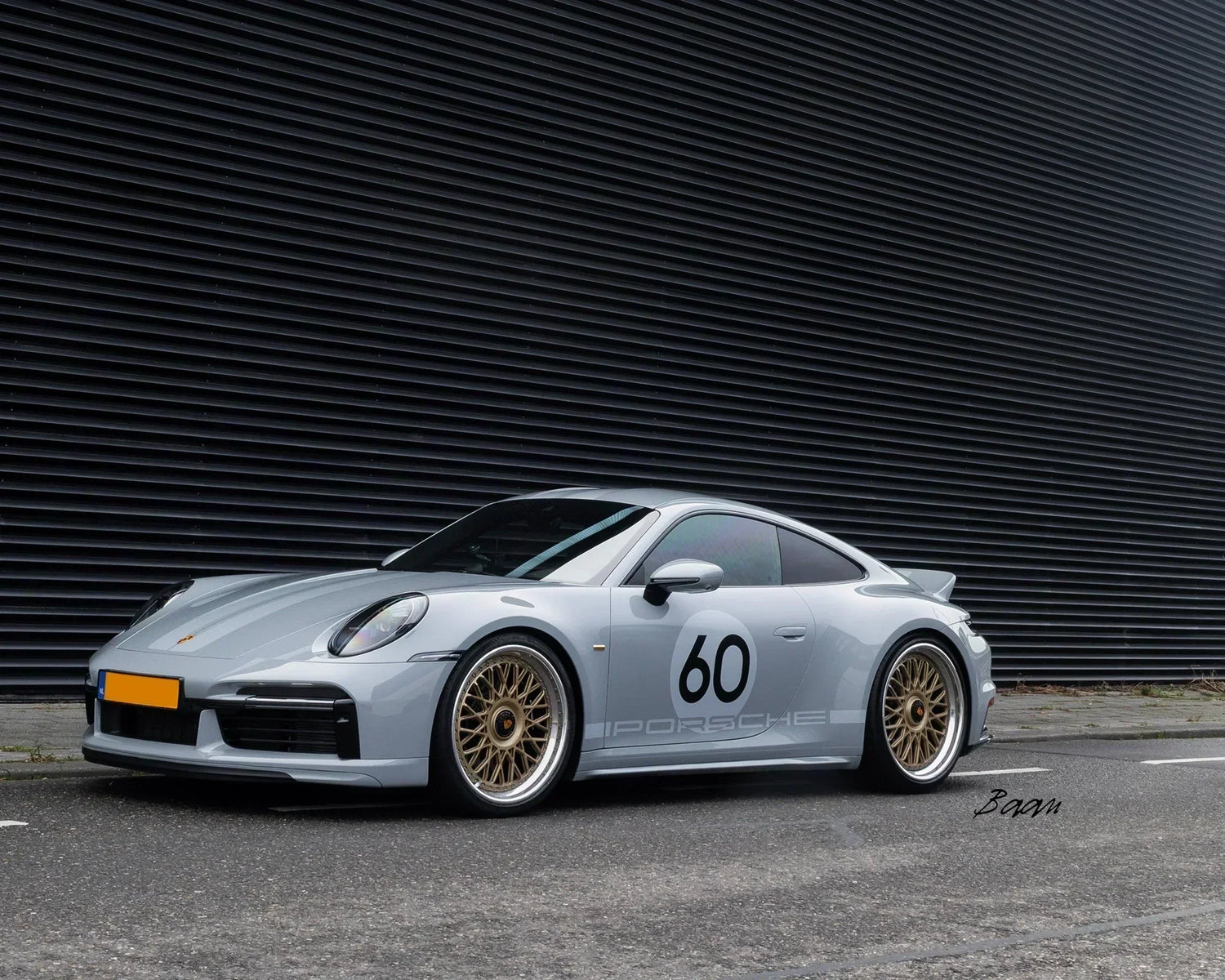 Porsche 992 Sport Classic on Vossen GEN-03, Akrapovič & H&R