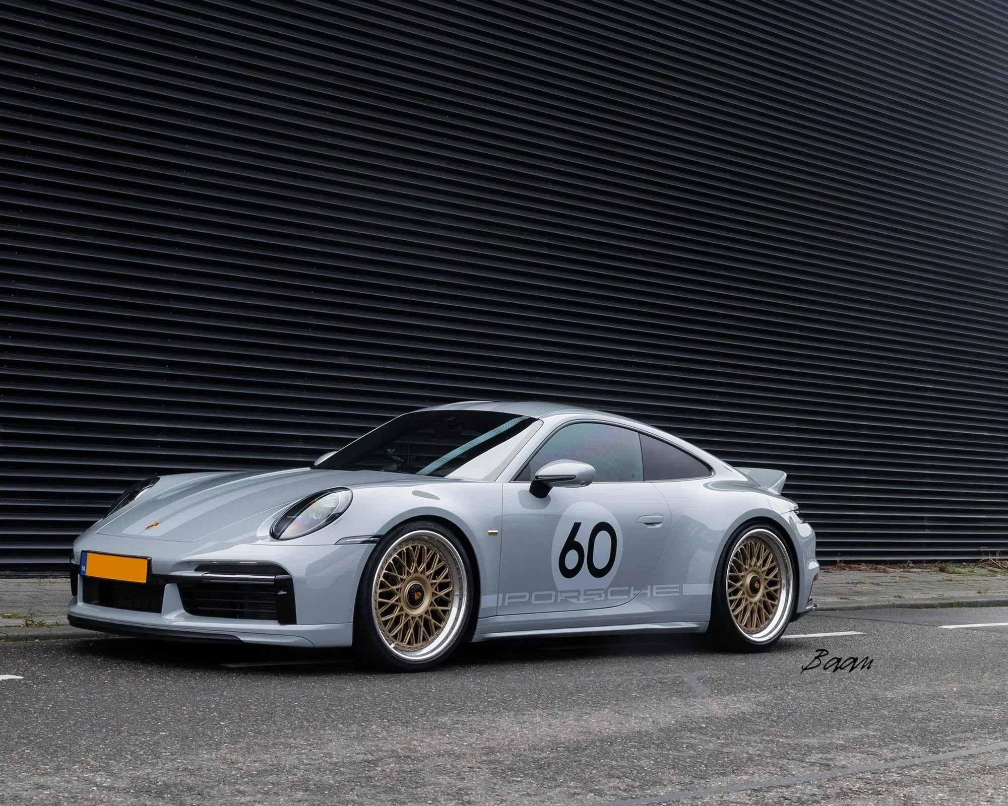 Porsche 992 Sport Classic on Vossen GEN-03, Akrapovič & H&R