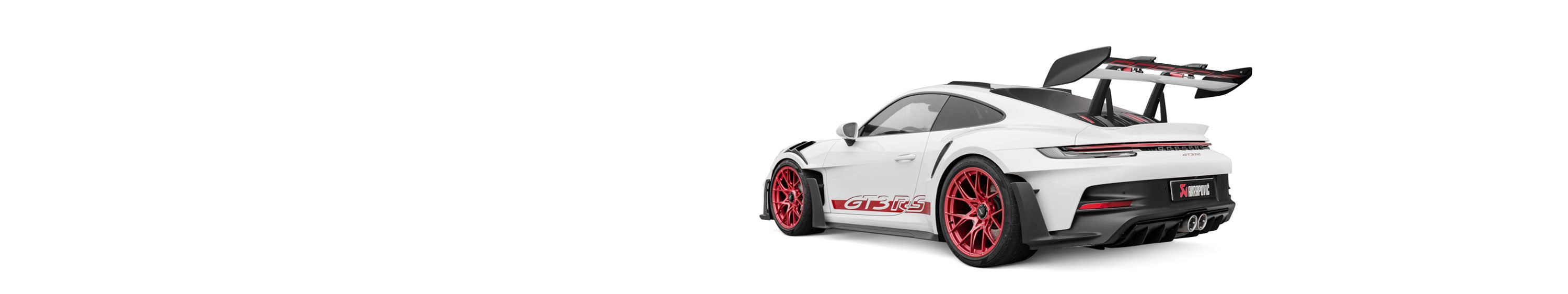 Collection header for Akrapovic with the 992 GT3 RS