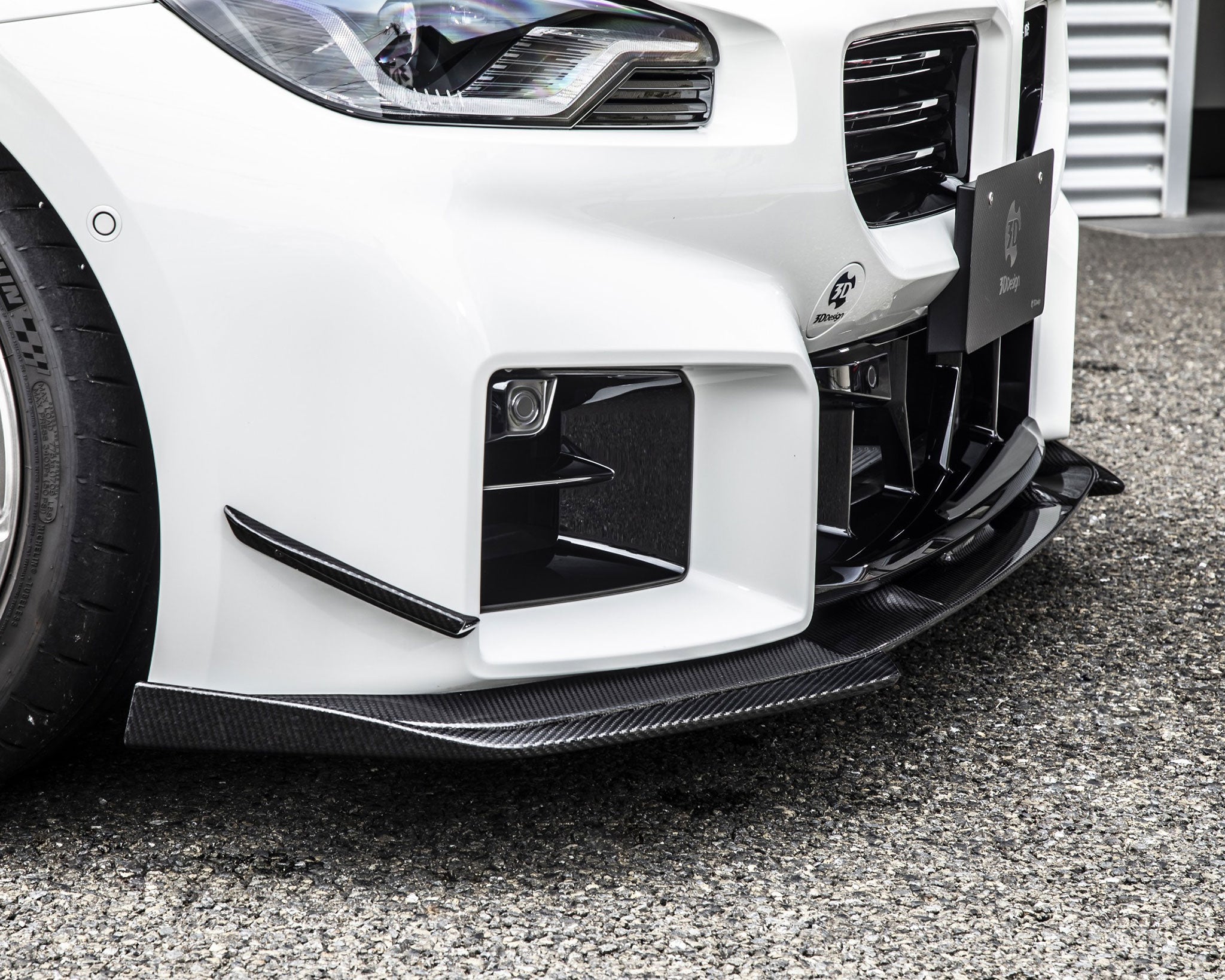 3ddesign BMW m2 canards carbon