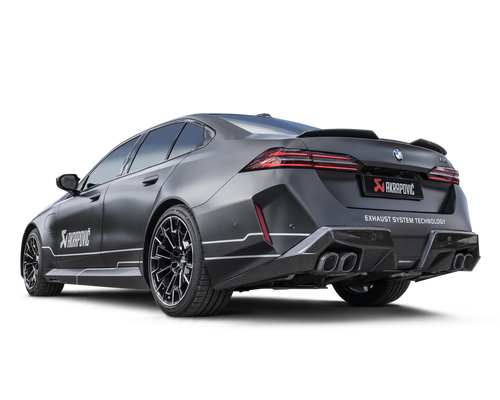 Akrapovic Diffuser BMW M5 G90 installed