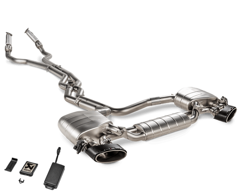 Akrapovic exhaust Audi RS6 C8 PERFORMANCE 2024+ with the akrapovic soundkit