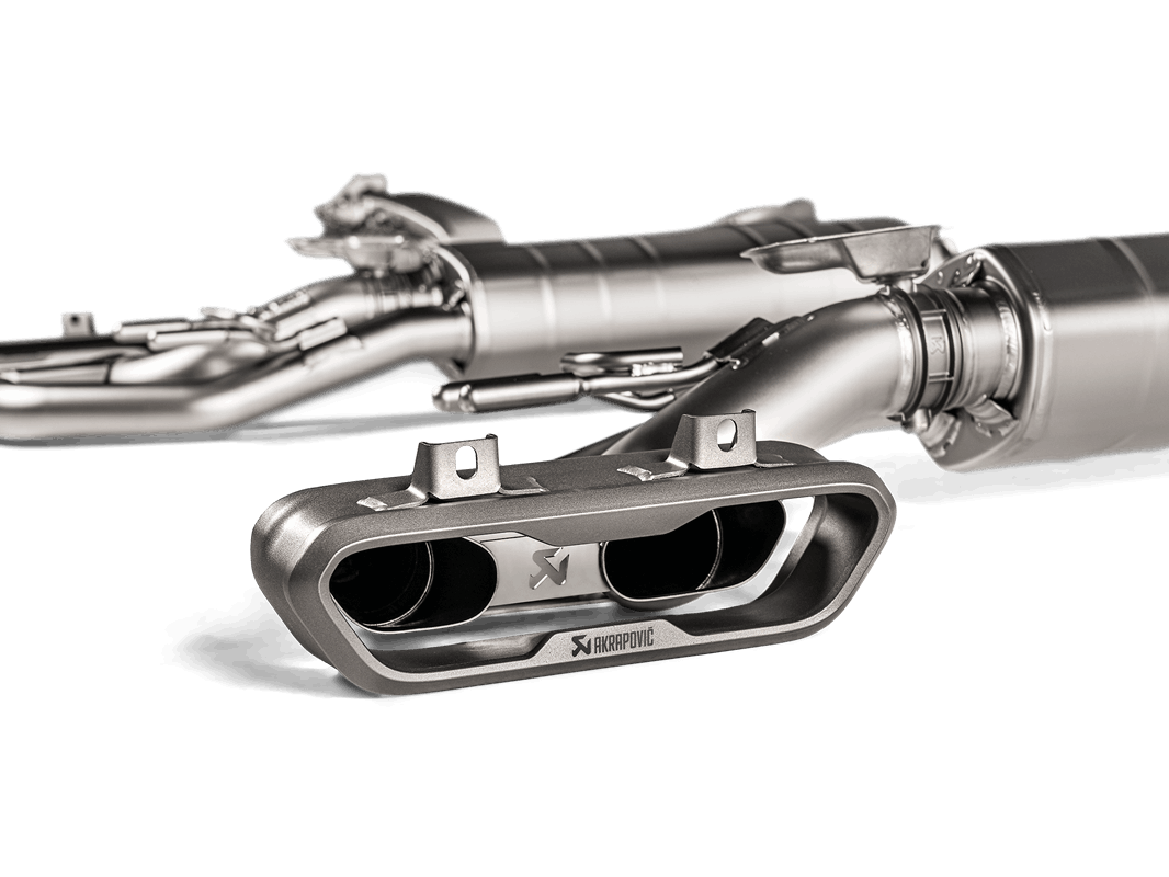 Akrapovic tailpipes Mercedes G63 AMG 4X4 SQUARED