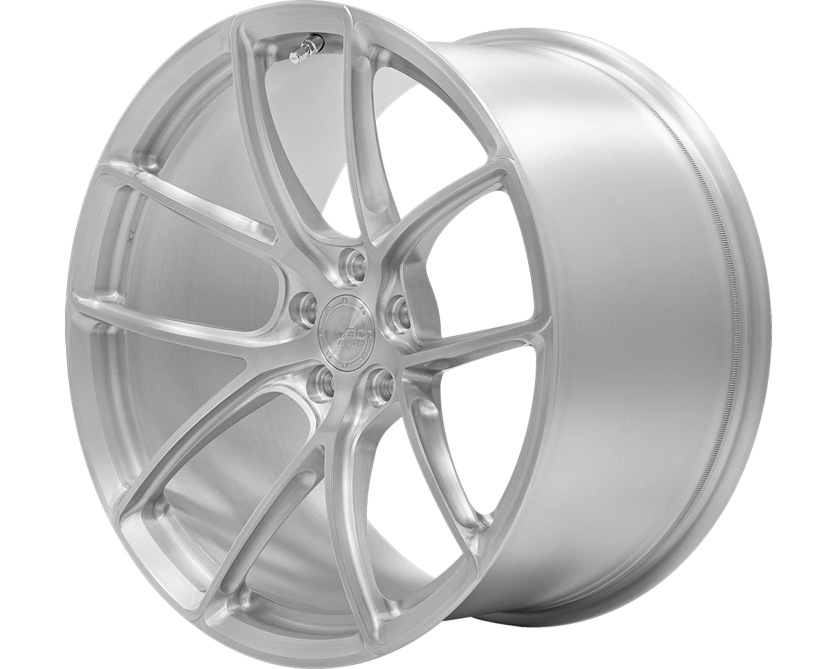 BC Forged KL34 clear brushed finish