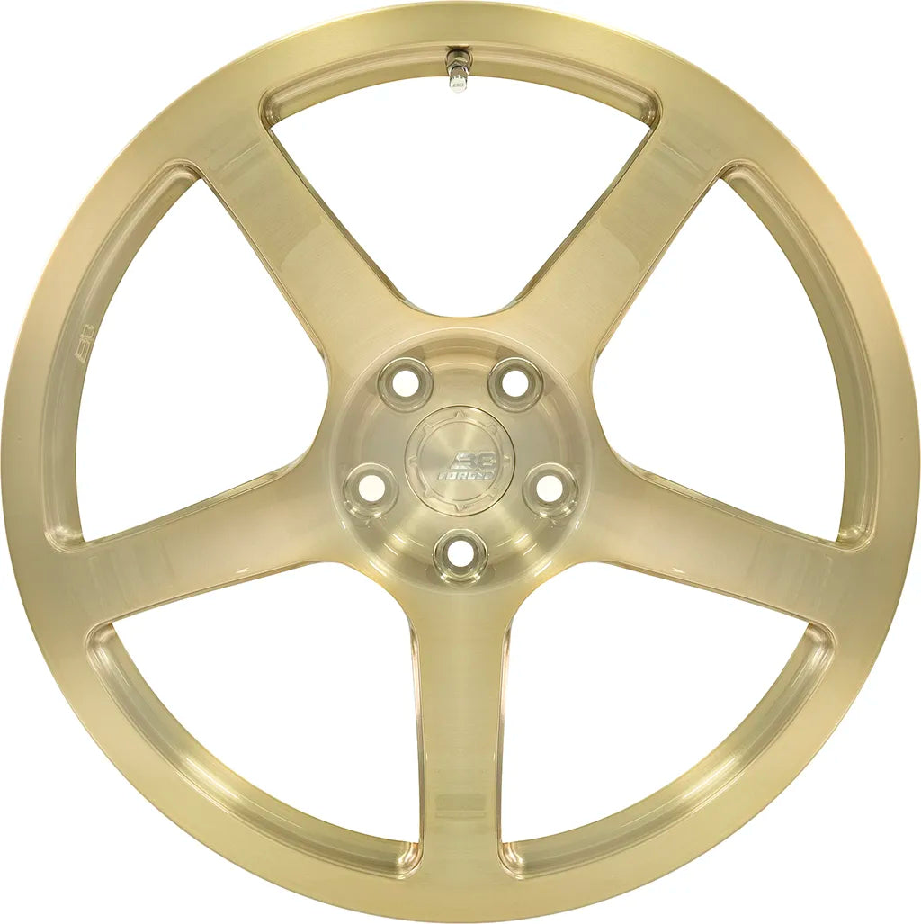 BC Forged RD05 royal gold frontview