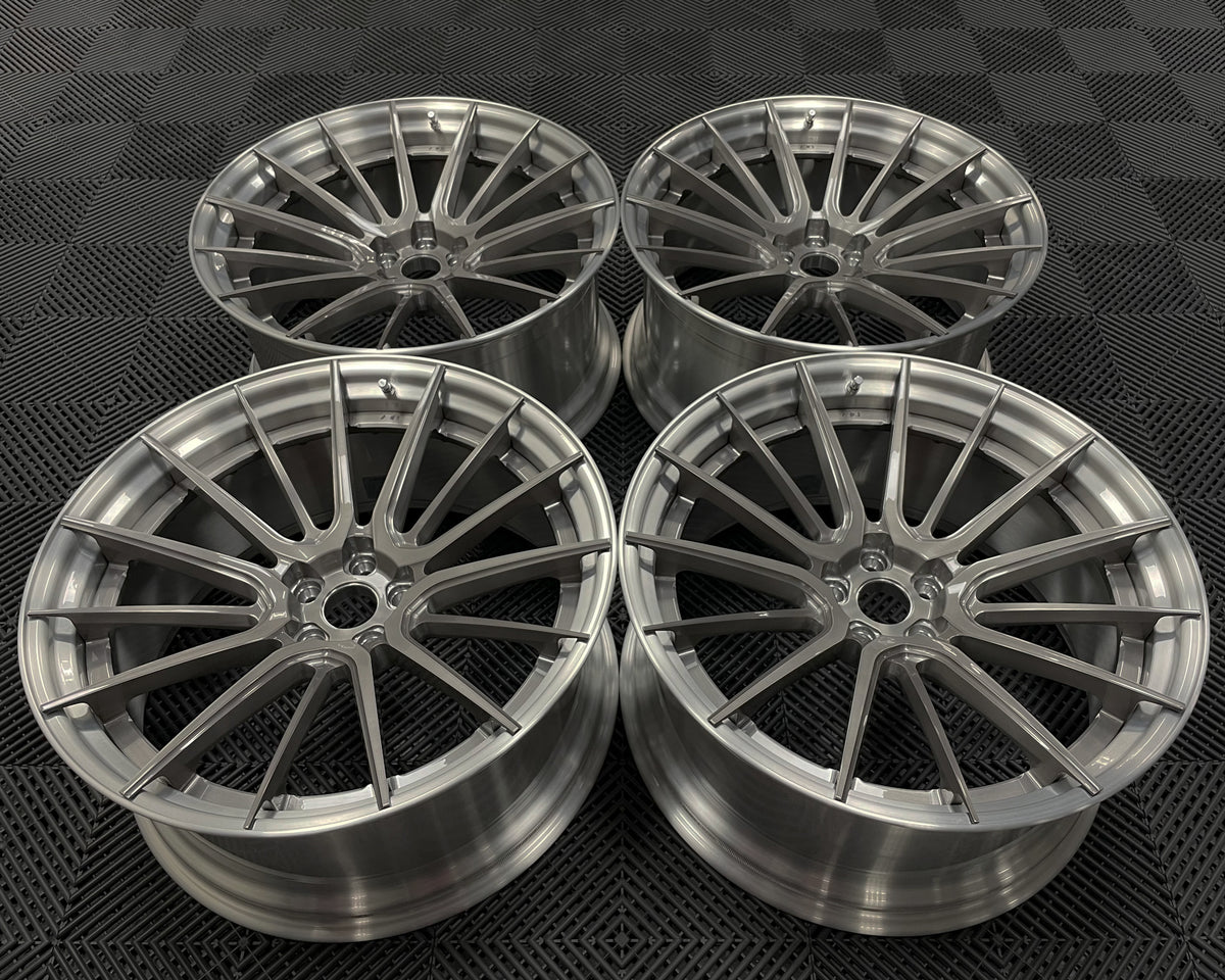 BC forged HCS15 22X10.5 AUDI RS6 C8 BRUSHED GREY