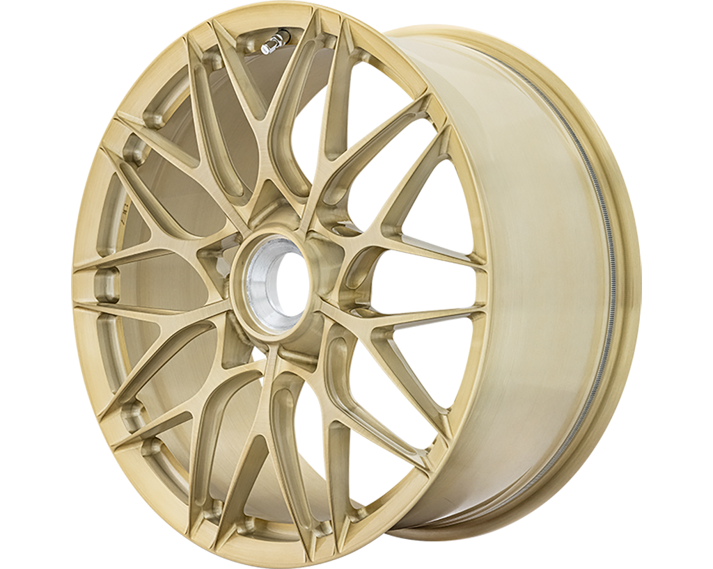 BC Forged ACL01 Centerlock royal gold matte finish