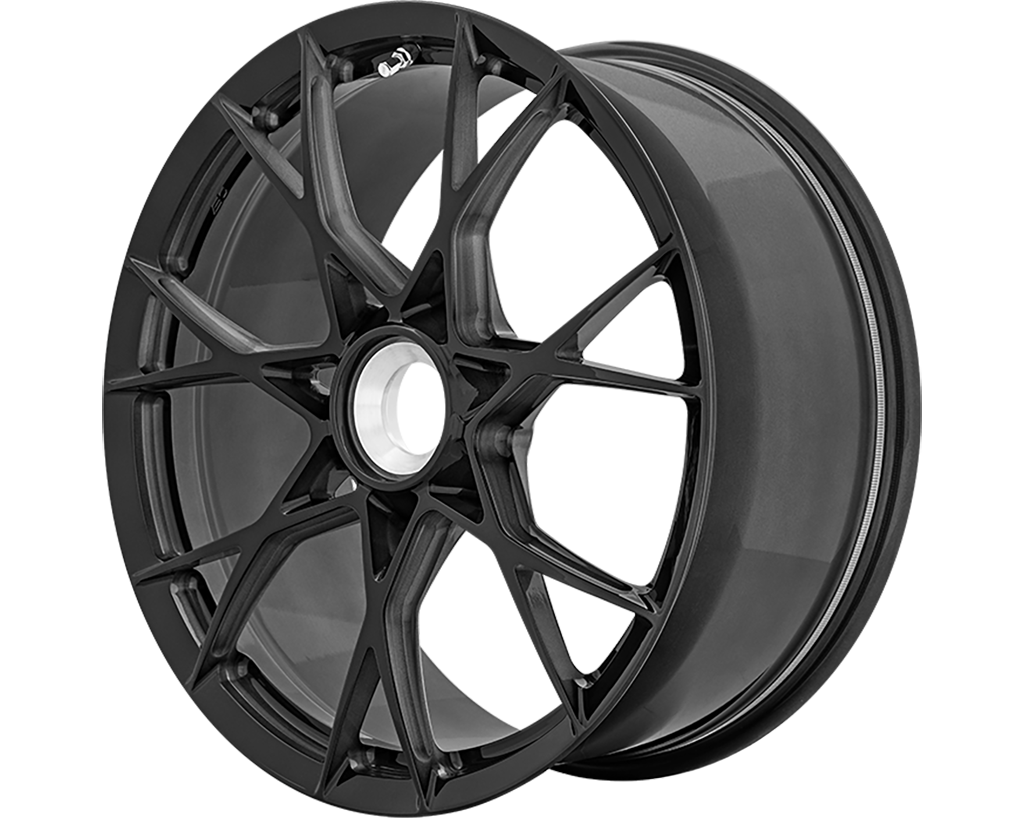 BC Forged ACL02 Centerlock brushed black finish