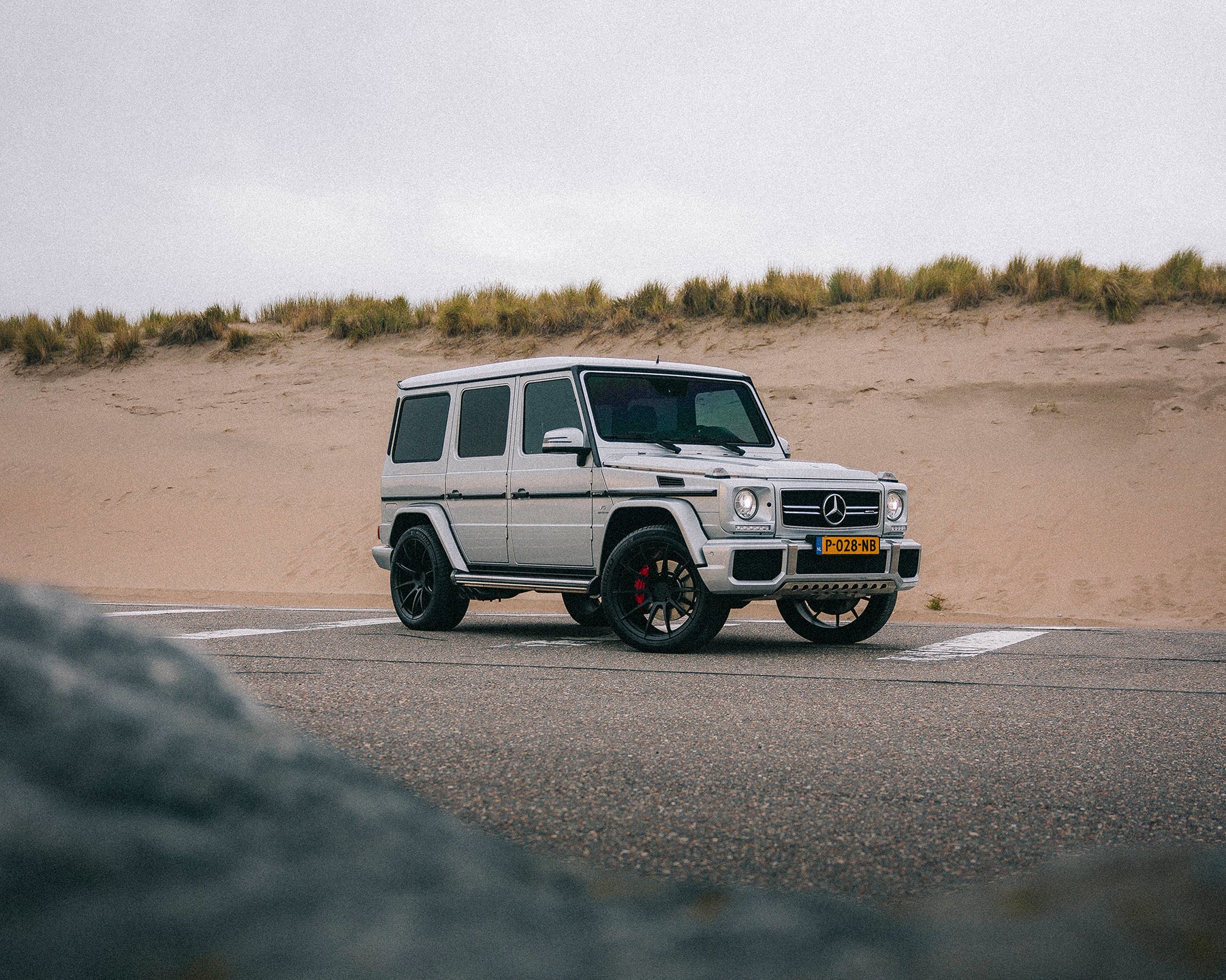 Mercedes G63 AMG with BC Forged KL13 and an IPE Exhaust.