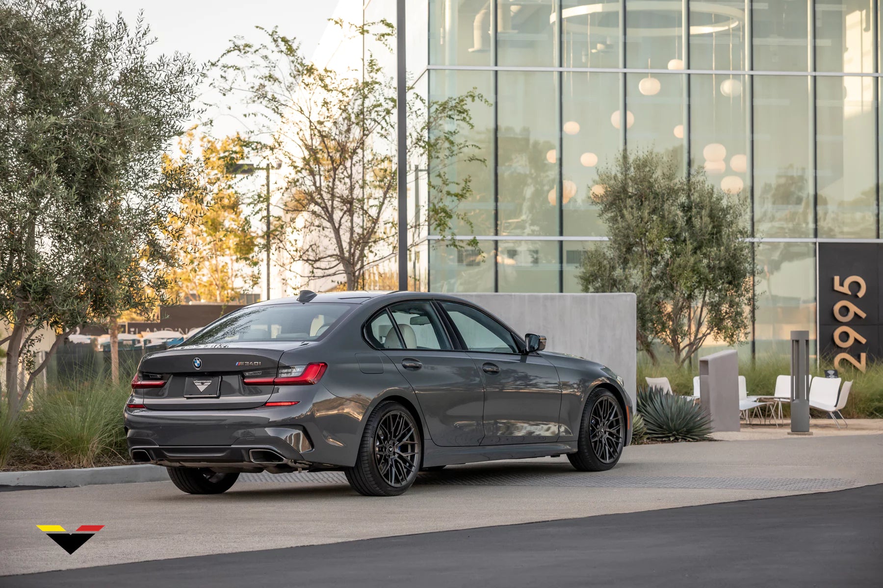 BMW G20 3 series vorsteiner vff107 wheels carbon graphite