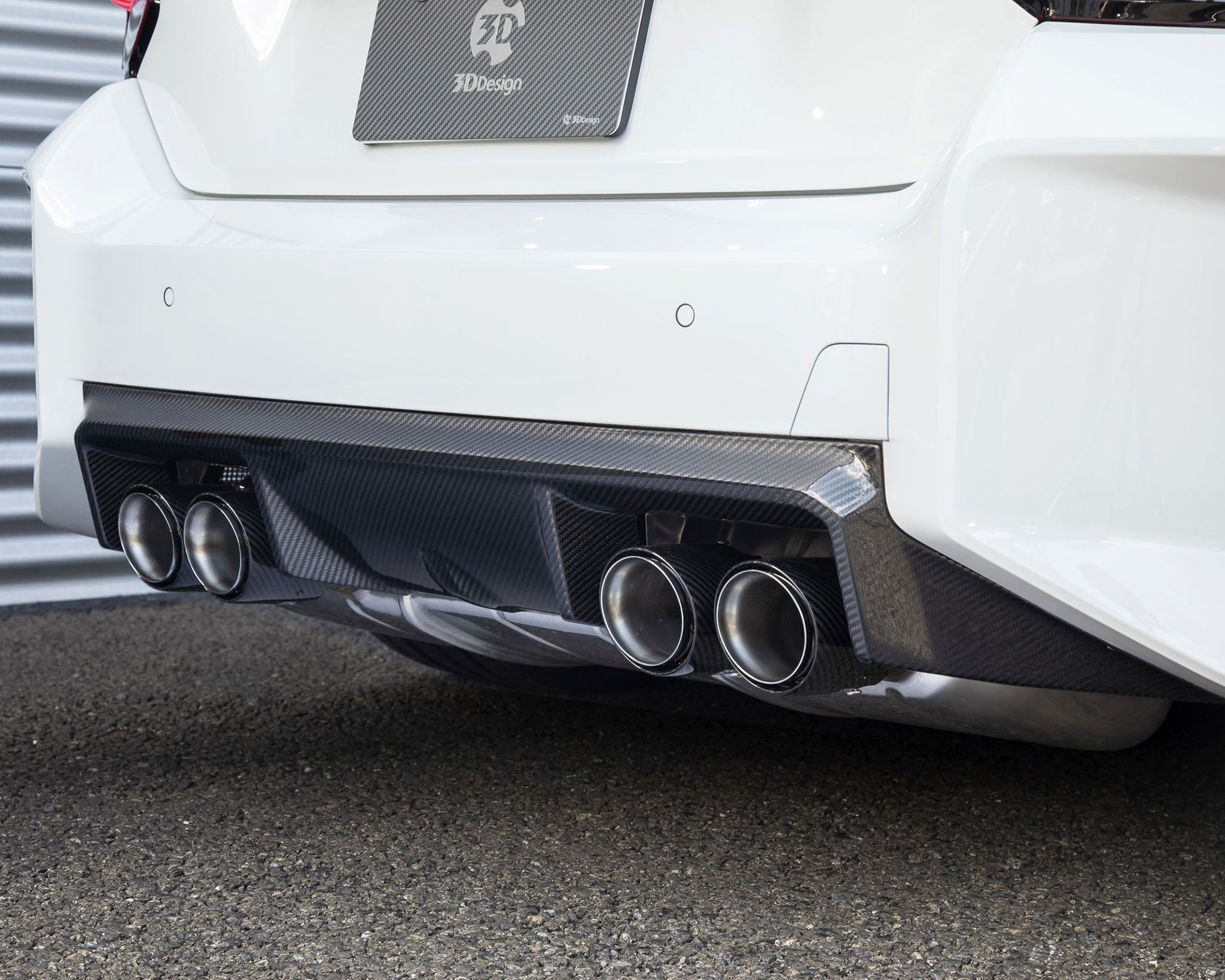 BMW G87 M2 3ddesign diffuser carbon