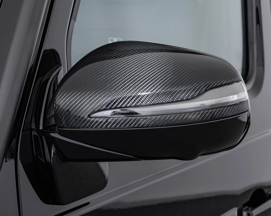 Brabus Carbon mirror caps w465 G63 AMG gloss version
