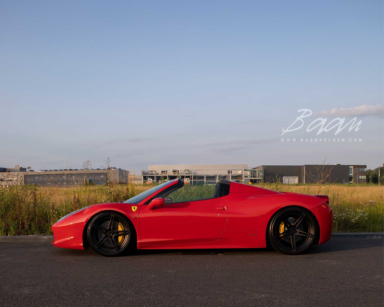 Ferrari 458 with Novitec lowering springs
